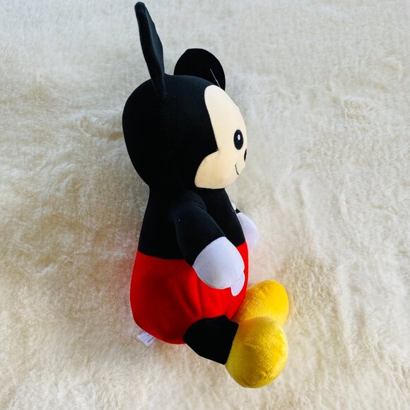 Disney Mickey Mouse Weighted Plush 14 inches NEW - Picture 3 of 10